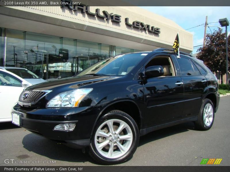 Black Onyx / Ivory 2008 Lexus RX 350 AWD