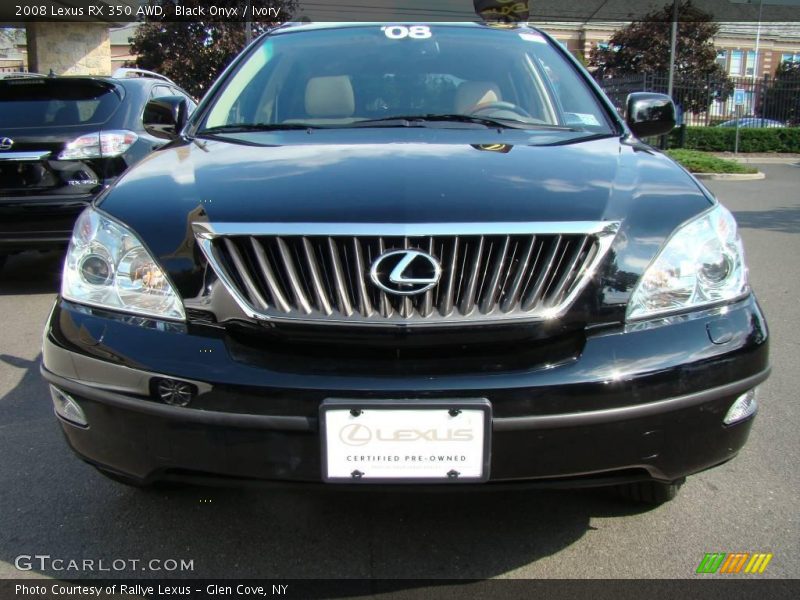 Black Onyx / Ivory 2008 Lexus RX 350 AWD