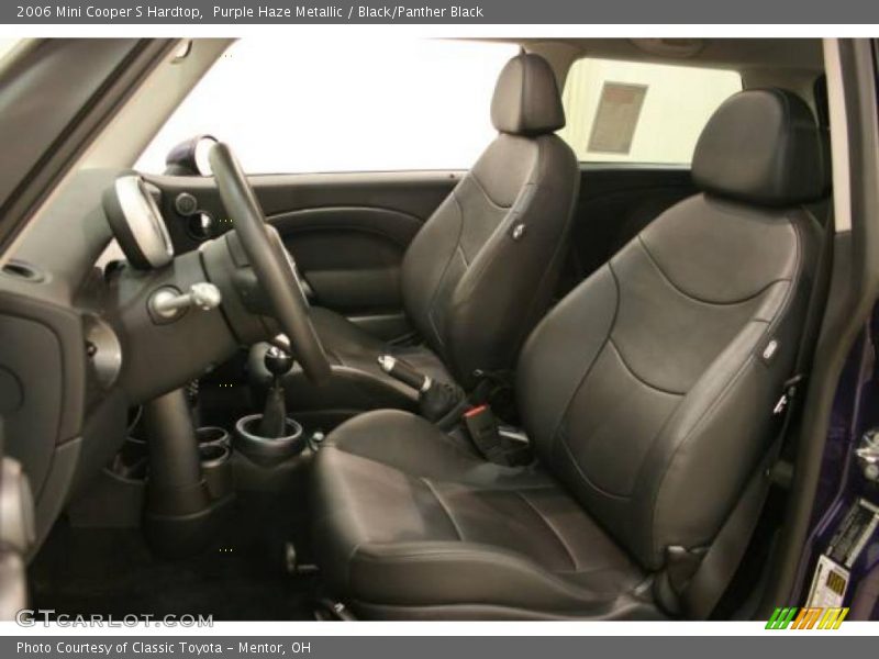 Purple Haze Metallic / Black/Panther Black 2006 Mini Cooper S Hardtop