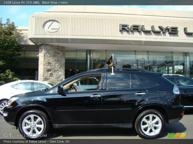Black Onyx / Ivory 2008 Lexus RX 350 AWD