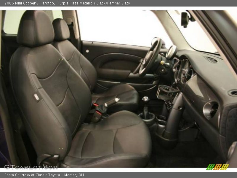 Purple Haze Metallic / Black/Panther Black 2006 Mini Cooper S Hardtop