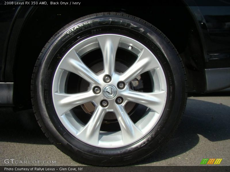 Black Onyx / Ivory 2008 Lexus RX 350 AWD