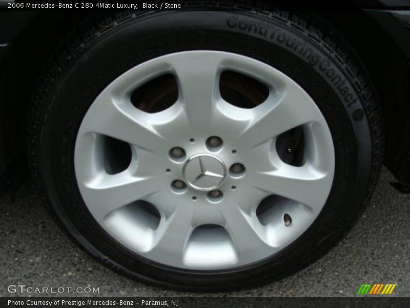 Black / Stone 2006 Mercedes-Benz C 280 4Matic Luxury