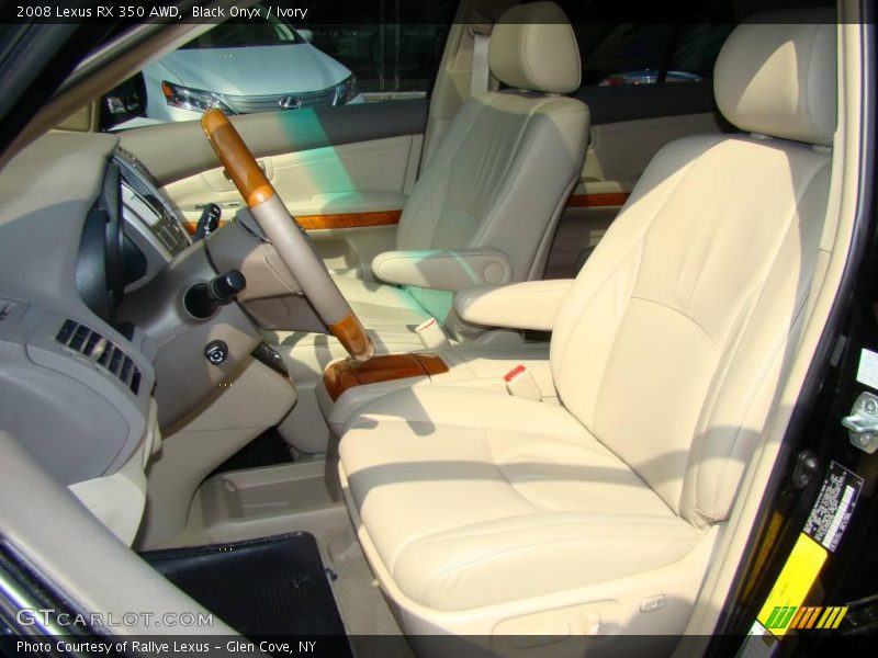 Black Onyx / Ivory 2008 Lexus RX 350 AWD