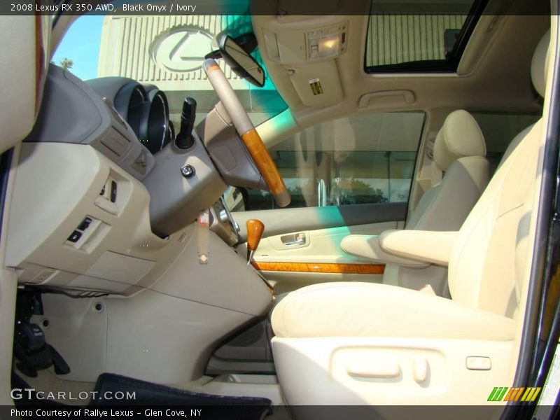 Black Onyx / Ivory 2008 Lexus RX 350 AWD