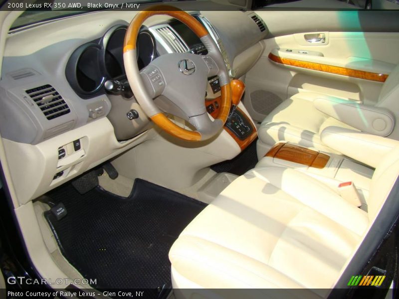 Black Onyx / Ivory 2008 Lexus RX 350 AWD