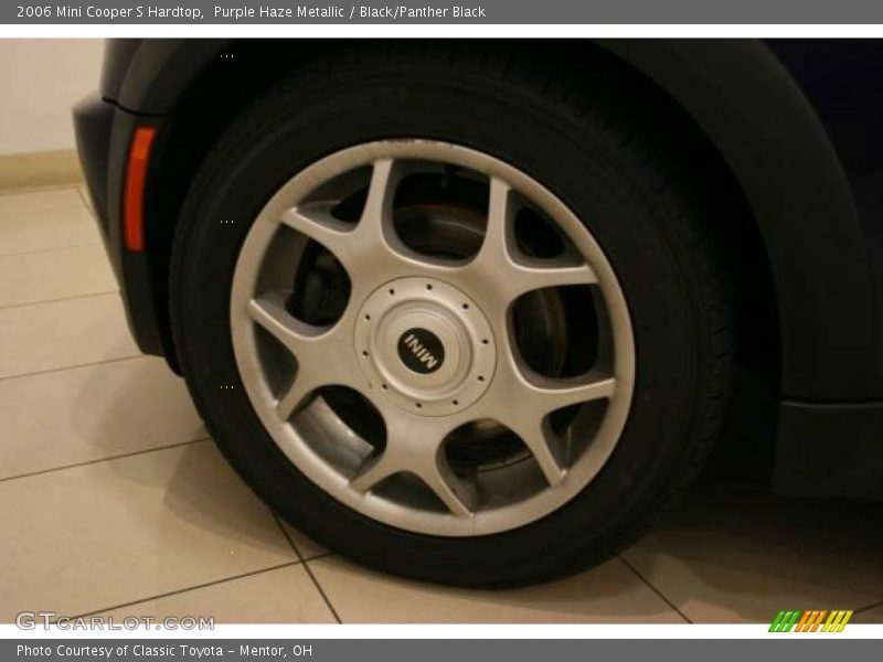 Purple Haze Metallic / Black/Panther Black 2006 Mini Cooper S Hardtop