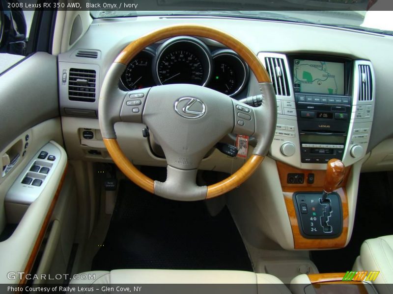 Black Onyx / Ivory 2008 Lexus RX 350 AWD