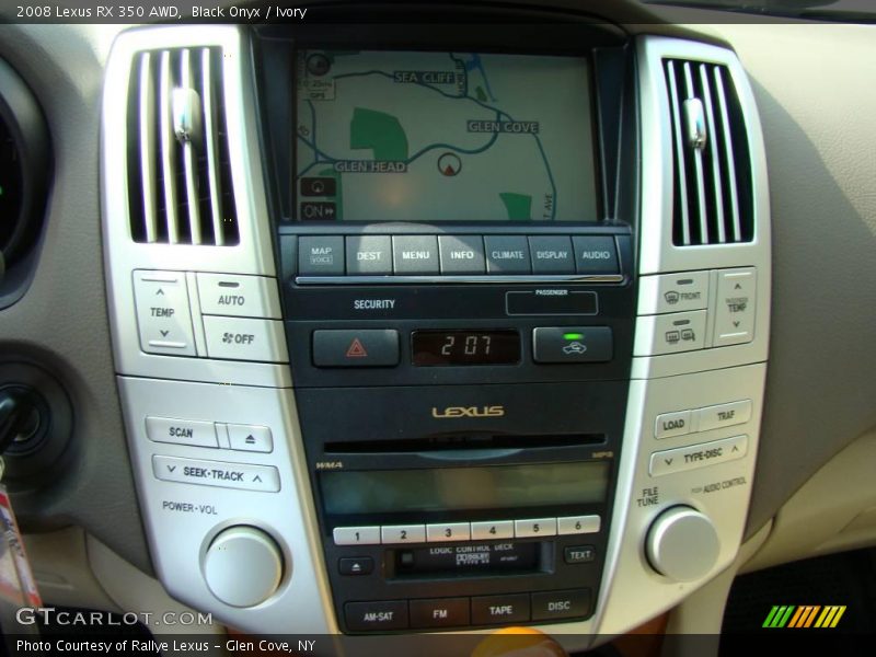 Black Onyx / Ivory 2008 Lexus RX 350 AWD