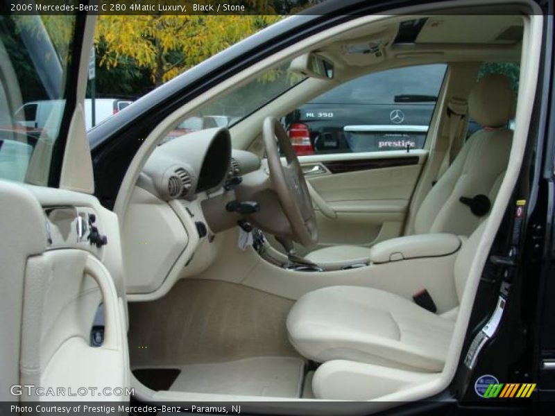Black / Stone 2006 Mercedes-Benz C 280 4Matic Luxury