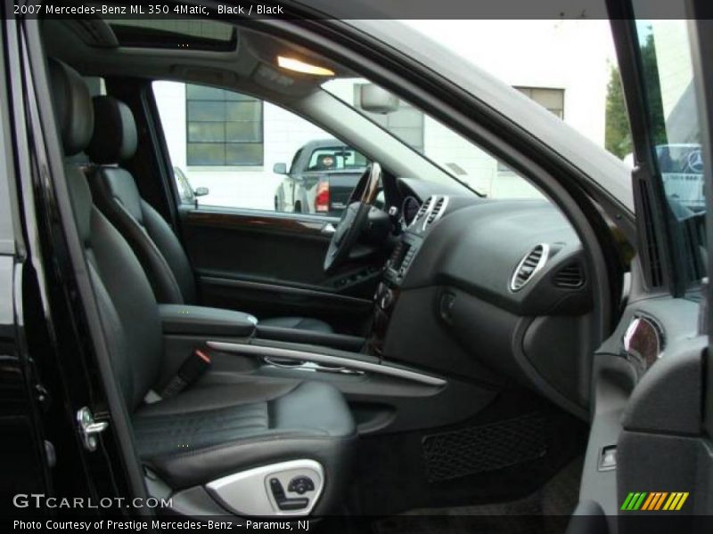 Black / Black 2007 Mercedes-Benz ML 350 4Matic