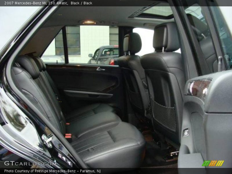 Black / Black 2007 Mercedes-Benz ML 350 4Matic