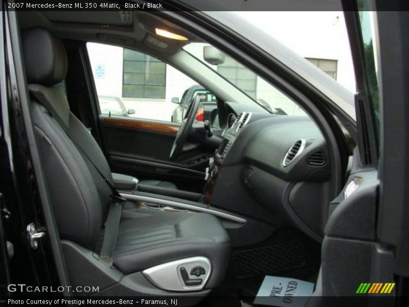 Black / Black 2007 Mercedes-Benz ML 350 4Matic