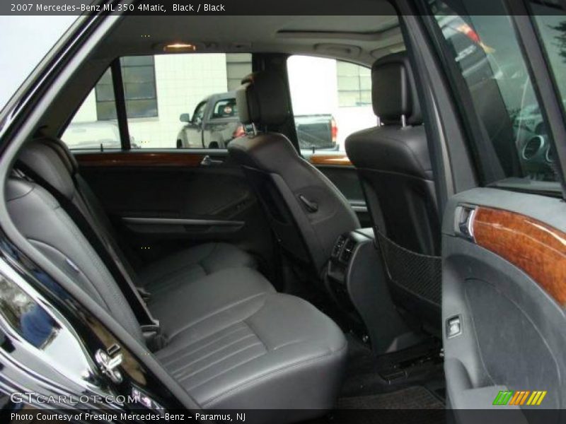 Black / Black 2007 Mercedes-Benz ML 350 4Matic
