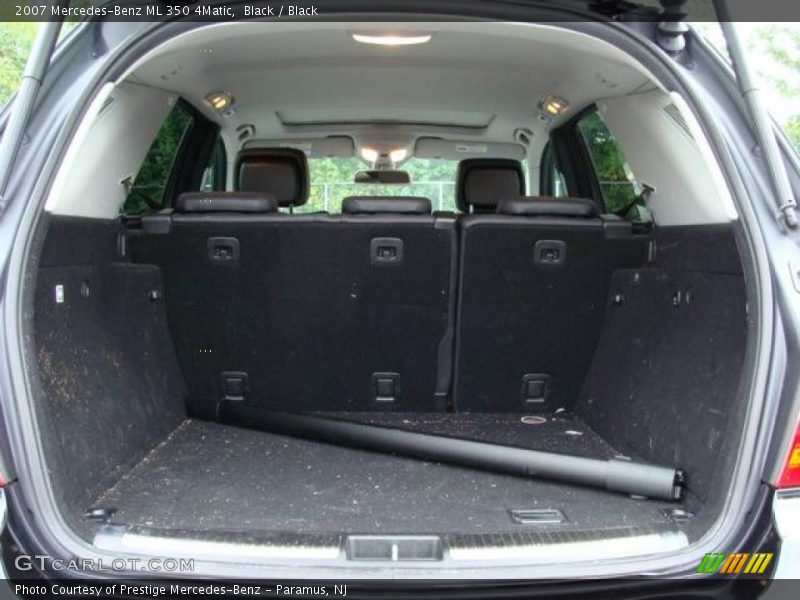 Black / Black 2007 Mercedes-Benz ML 350 4Matic