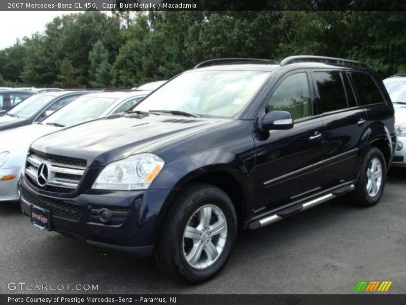 Capri Blue Metallic / Macadamia 2007 Mercedes-Benz GL 450