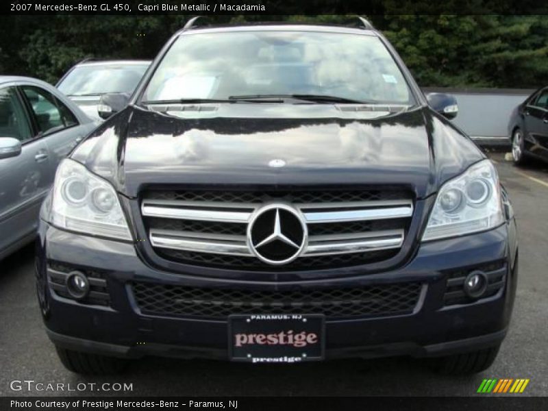 Capri Blue Metallic / Macadamia 2007 Mercedes-Benz GL 450