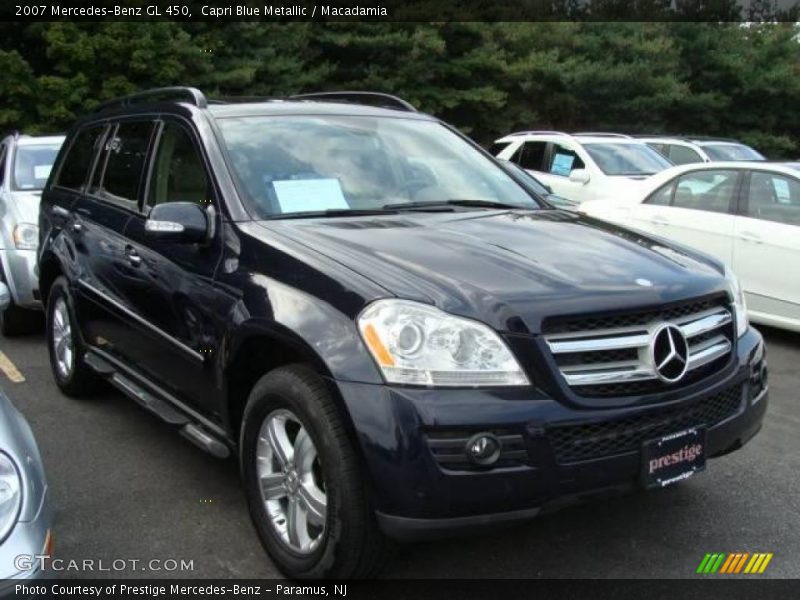 Capri Blue Metallic / Macadamia 2007 Mercedes-Benz GL 450