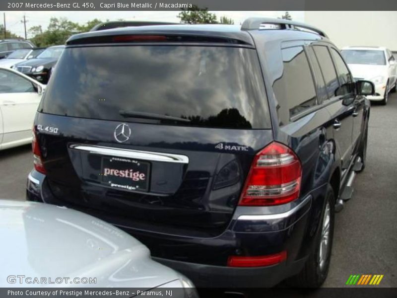 Capri Blue Metallic / Macadamia 2007 Mercedes-Benz GL 450