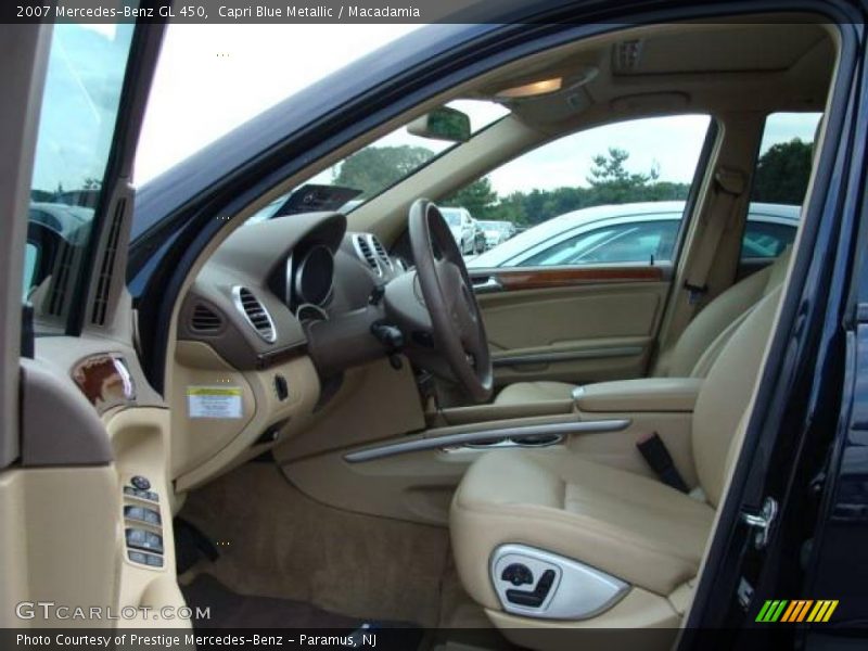 Capri Blue Metallic / Macadamia 2007 Mercedes-Benz GL 450