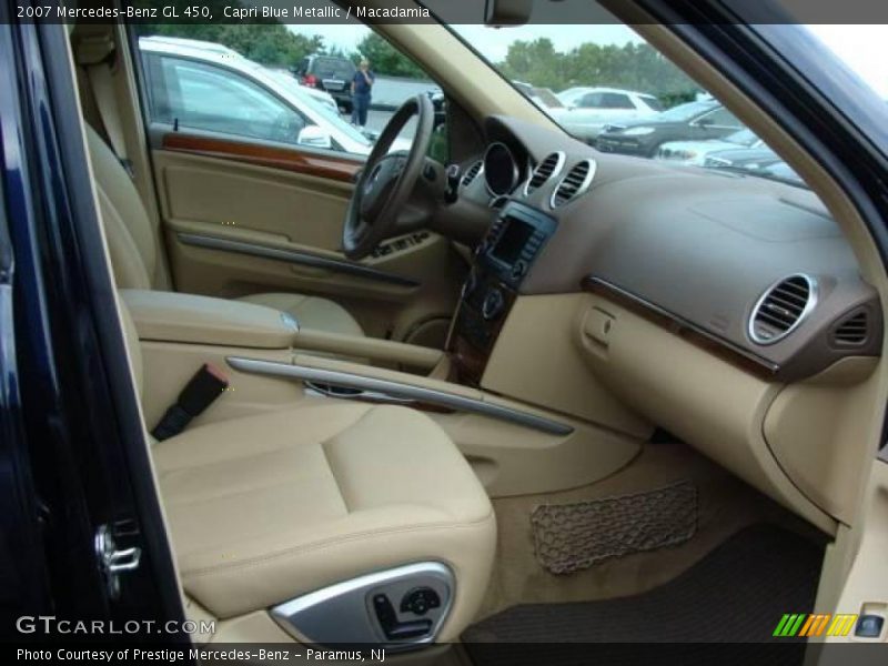 Capri Blue Metallic / Macadamia 2007 Mercedes-Benz GL 450