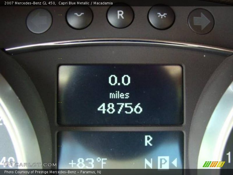 Capri Blue Metallic / Macadamia 2007 Mercedes-Benz GL 450