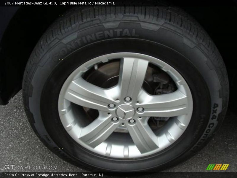 Capri Blue Metallic / Macadamia 2007 Mercedes-Benz GL 450