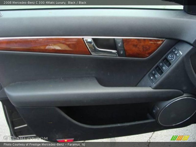 Black / Black 2008 Mercedes-Benz C 300 4Matic Luxury