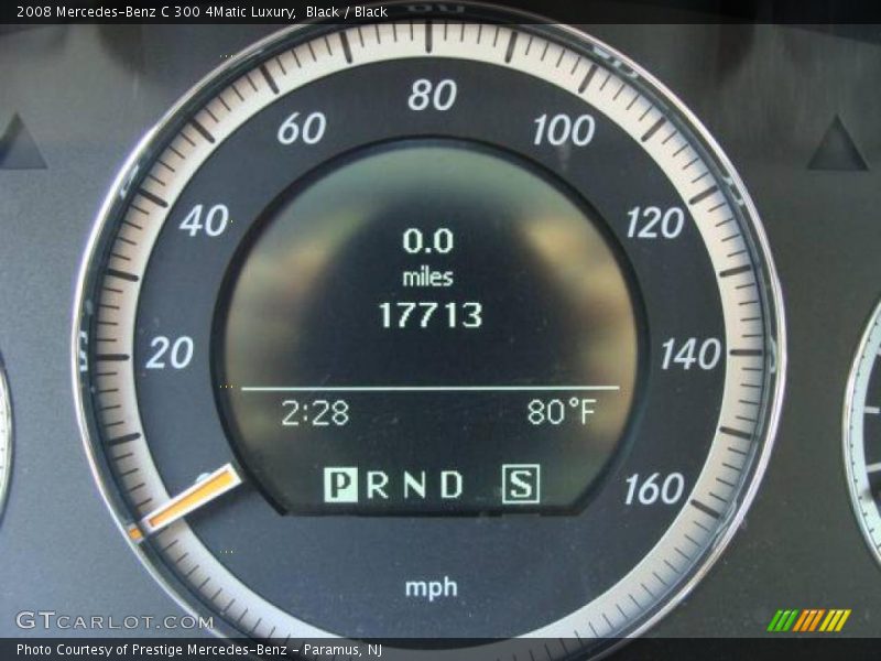 Black / Black 2008 Mercedes-Benz C 300 4Matic Luxury