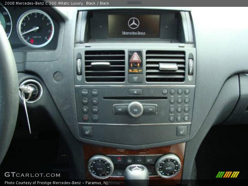 Black / Black 2008 Mercedes-Benz C 300 4Matic Luxury