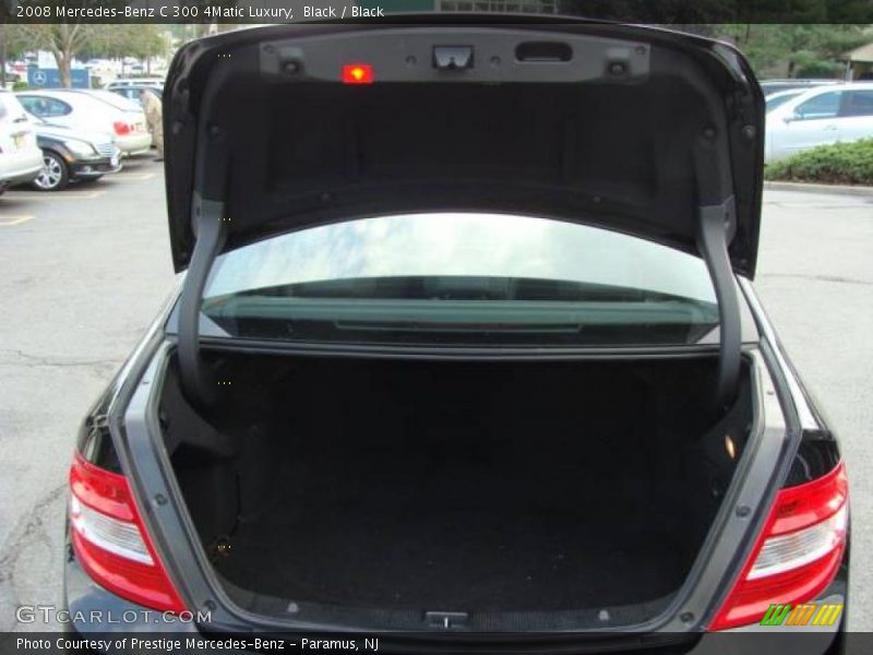 Black / Black 2008 Mercedes-Benz C 300 4Matic Luxury