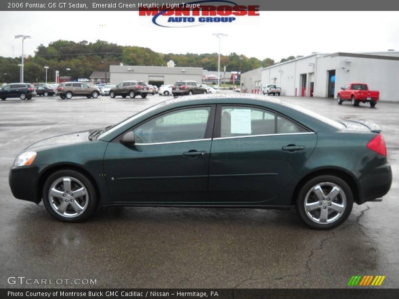 Emerald Green Metallic / Light Taupe 2006 Pontiac G6 GT Sedan