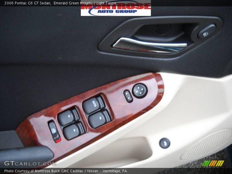 Emerald Green Metallic / Light Taupe 2006 Pontiac G6 GT Sedan