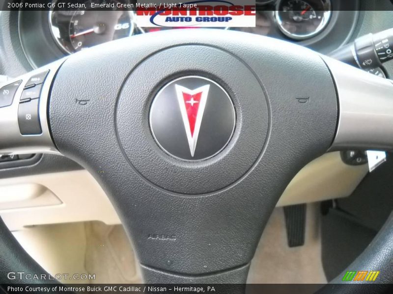 Emerald Green Metallic / Light Taupe 2006 Pontiac G6 GT Sedan