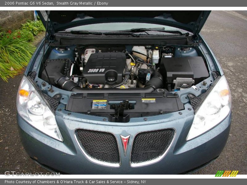 Stealth Gray Metallic / Ebony 2006 Pontiac G6 V6 Sedan