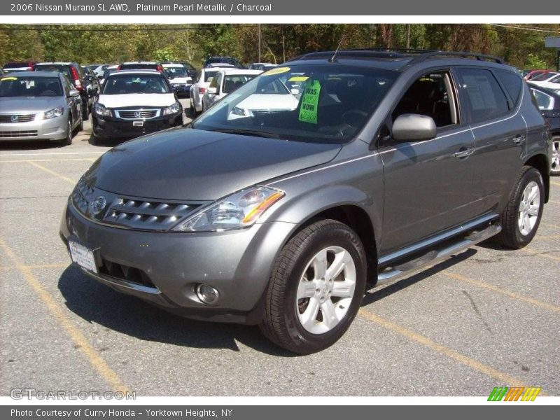 Platinum Pearl Metallic / Charcoal 2006 Nissan Murano SL AWD