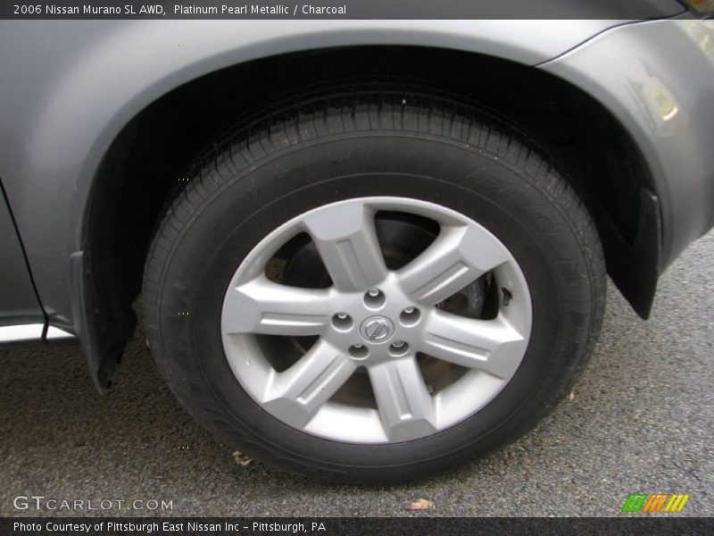 Platinum Pearl Metallic / Charcoal 2006 Nissan Murano SL AWD