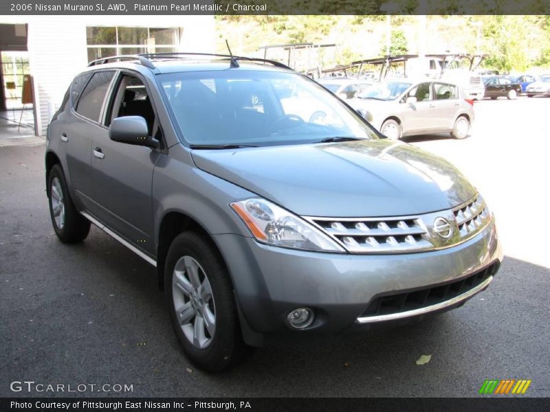 Platinum Pearl Metallic / Charcoal 2006 Nissan Murano SL AWD