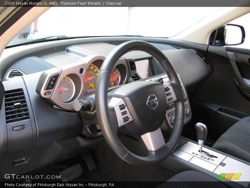 Platinum Pearl Metallic / Charcoal 2006 Nissan Murano SL AWD