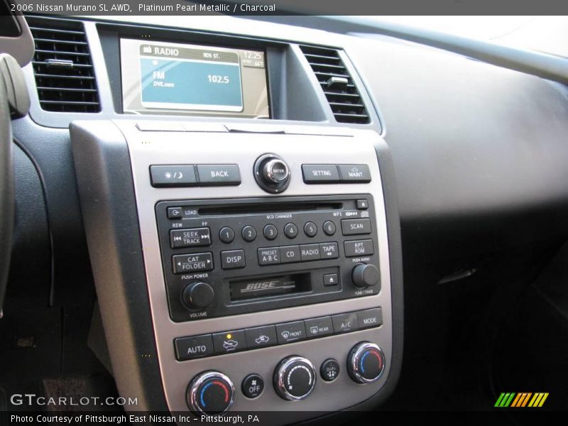 Platinum Pearl Metallic / Charcoal 2006 Nissan Murano SL AWD