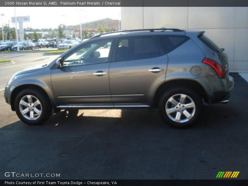 Platinum Pearl Metallic / Charcoal 2006 Nissan Murano SL AWD