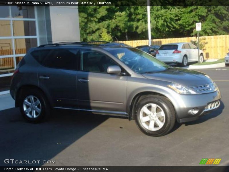Platinum Pearl Metallic / Charcoal 2006 Nissan Murano SL AWD