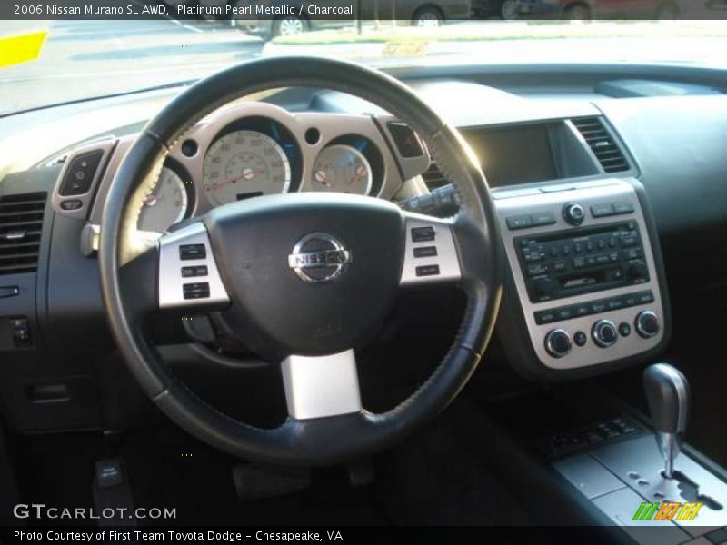 Platinum Pearl Metallic / Charcoal 2006 Nissan Murano SL AWD