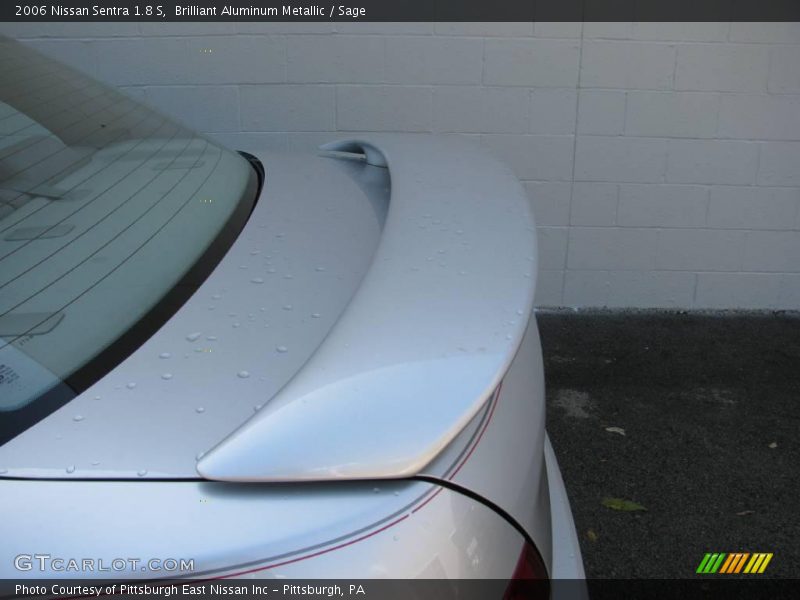 Brilliant Aluminum Metallic / Sage 2006 Nissan Sentra 1.8 S