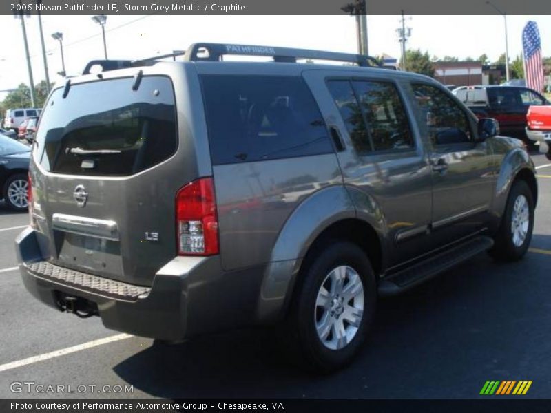 Storm Grey Metallic / Graphite 2006 Nissan Pathfinder LE