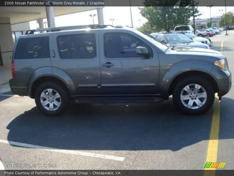 Storm Grey Metallic / Graphite 2006 Nissan Pathfinder LE