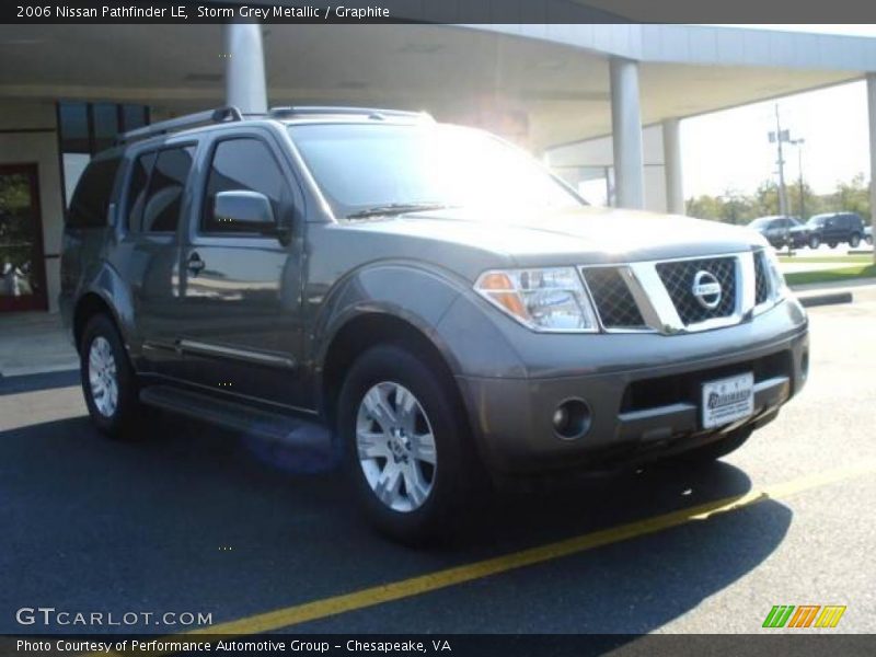 Storm Grey Metallic / Graphite 2006 Nissan Pathfinder LE
