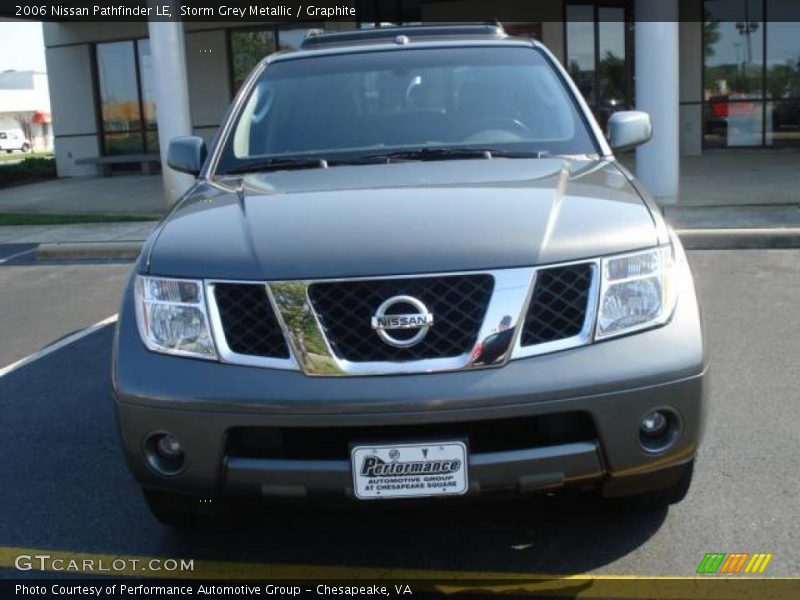 Storm Grey Metallic / Graphite 2006 Nissan Pathfinder LE