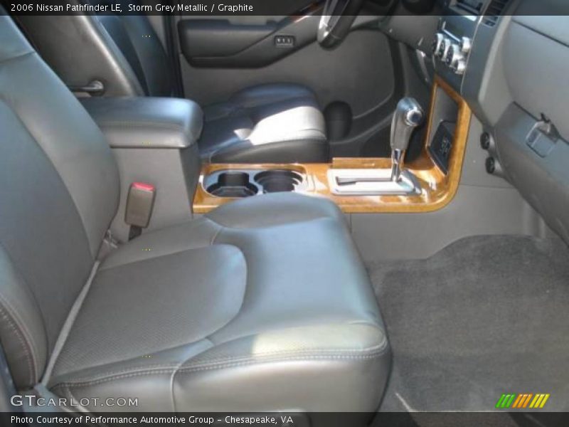 Storm Grey Metallic / Graphite 2006 Nissan Pathfinder LE