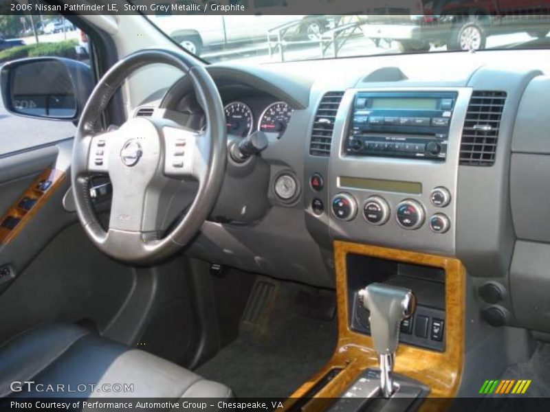 Storm Grey Metallic / Graphite 2006 Nissan Pathfinder LE